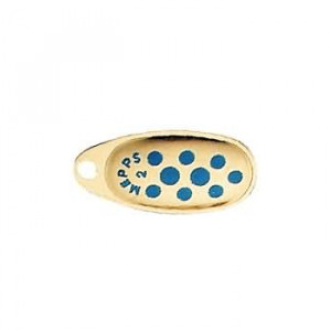 Блесна вращ. Mepps COMET PTS, 2, Gold/Blue dots Блесна вращ. Mepps COMET PTS, 2, Gold/Blue dots