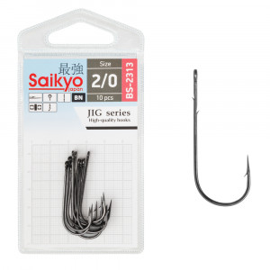 Крючки Saikyo BS-2313 BN №2/0 (10 шт) Крючки Saikyo BS-2313 BN №2/0 (10 шт)