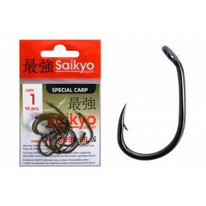 Крючки Saikyo KH-10098 Clever Carp OL №1 (10 шт.) Крючки Saikyo KH-10098 Clever Carp OL №1 (10 шт.)