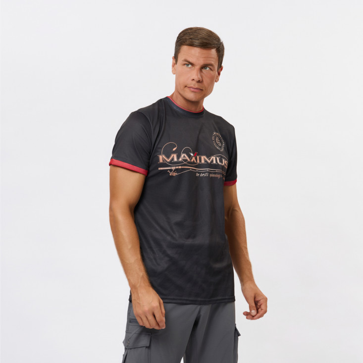Футболка Maximus promo черн. р-р XXXL (MPTSBXXXL)