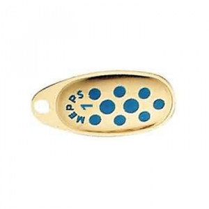 Блесна вращ. Mepps COMET PTS, 1, Gold/Blue dots Блесна вращ. Mepps COMET PTS, 1, Gold/Blue dots